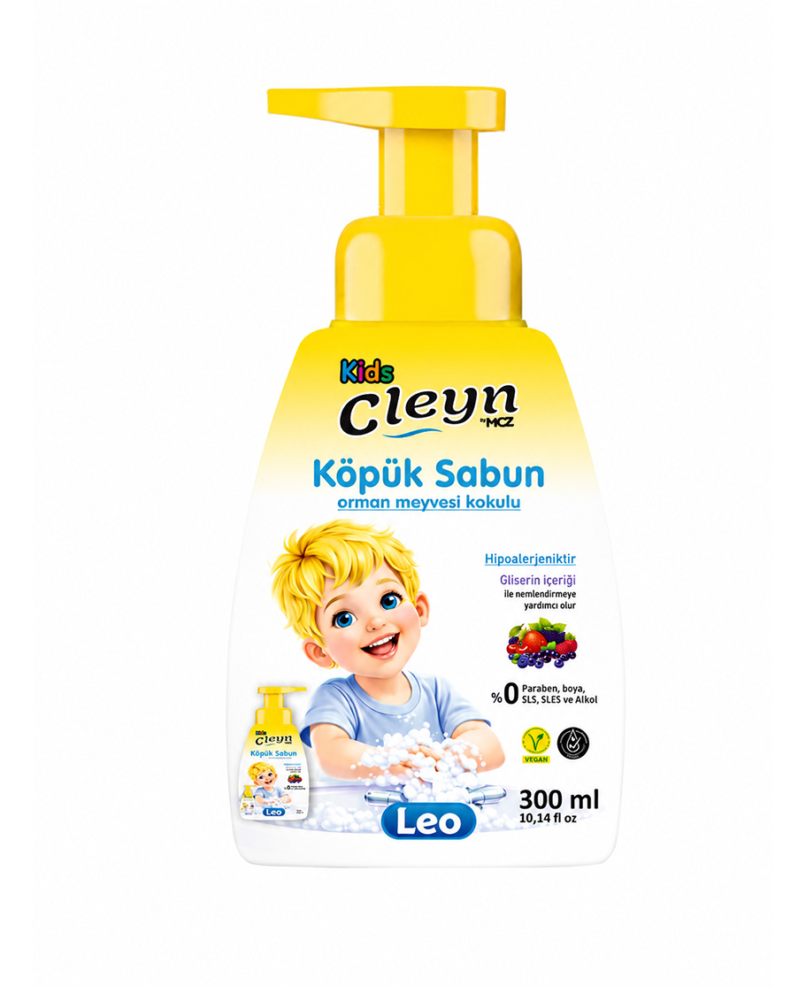 LEO KÖPÜK SABUN ORMAN MEYVELİ 300 ML